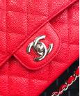 Сумка Classic Flap Bag Caviar Medium Red